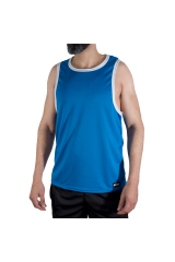 MACHO - CMV002 T-SHIRT BLU DA PALESTRA S/M