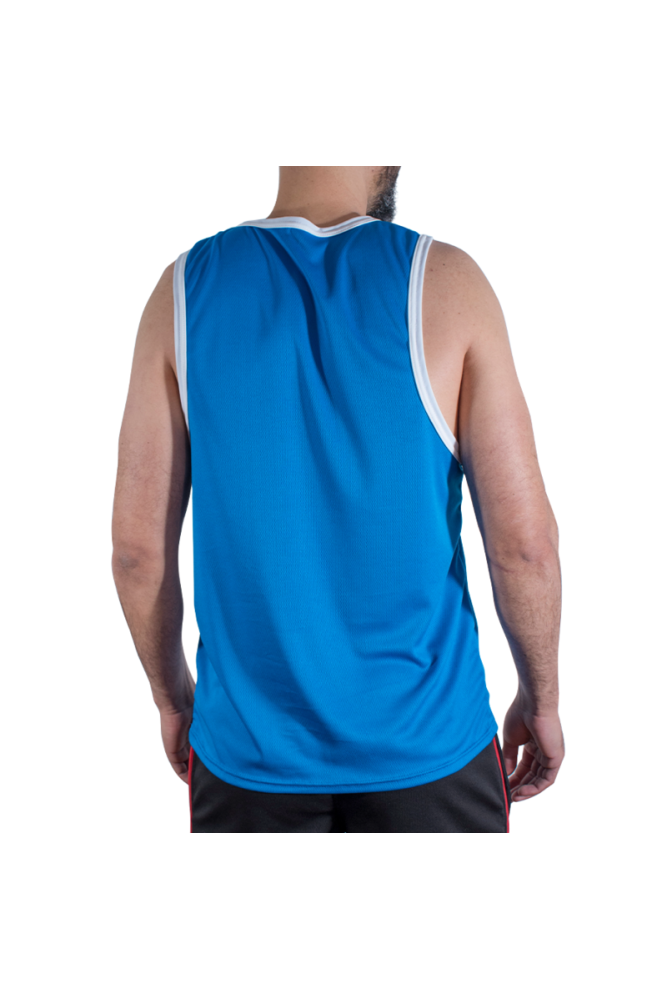 MACHO - CMV002 T-SHIRT BLU DA PALESTRA S/M