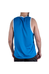 MACHO - CMV002 T-SHIRT BLU DA PALESTRA L/XL