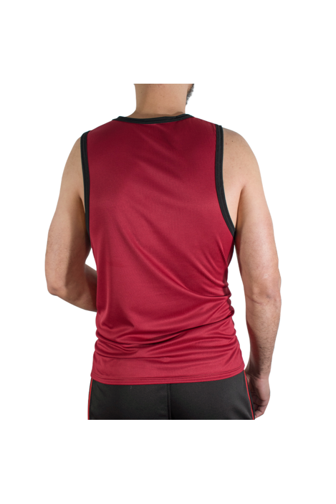 MACHO - CMV003 T-SHIRT DA PALESTRA MARRONE S/M