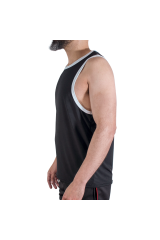 MACHO - CMV004 T-SHIRT DA PALESTRA NERA L/XL