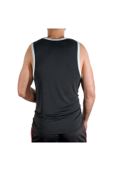 MACHO - CMV004 T-SHIRT DA PALESTRA NERA L/XL