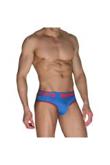 MACHO - MCH005 CLASSIC SLIP BLU + ROSSO M