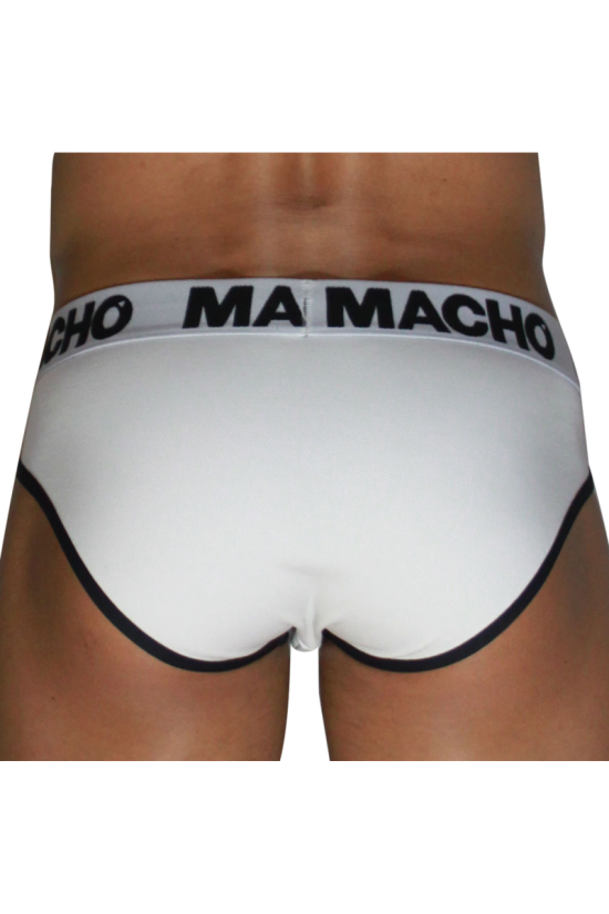 MACHO - MCH006 CLASSIC SLIP BIANCO + NERO S