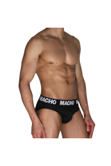 MACHO - MCH007 CLASSIC SLIP NERO + NERO XL