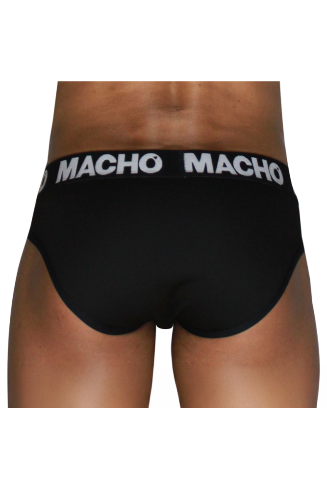 MACHO - MCH007 CLASSIC SLIP NERO + NERO XL
