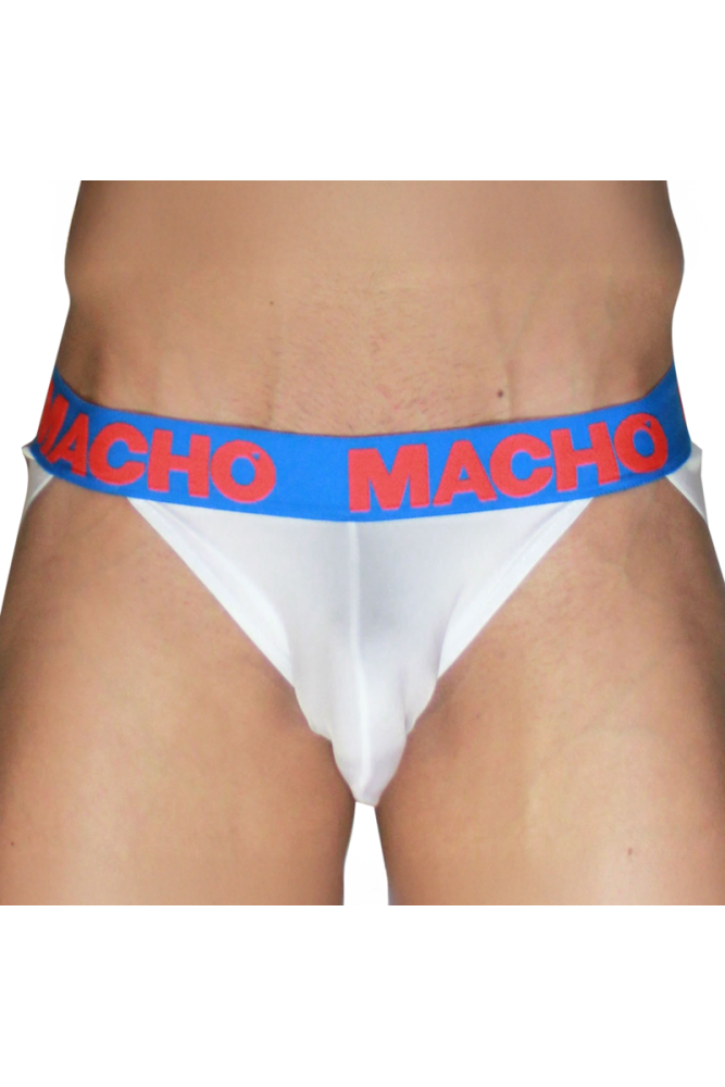 MACHO - MX29AZ BIANCO JOCK + BLU SCURO M