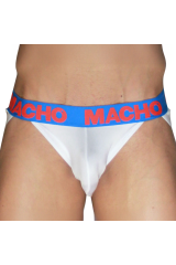 MACHO - MX29AZ GIUBBOTTO BIANCO + BLU SCURO XL