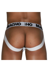 MACHO - MX29BL JOCK BIANCO + BIANCO L