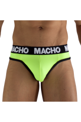 MACHO - MTG001 PERIZOMA GIALLO FLUORESCENTE TAGLIA XL