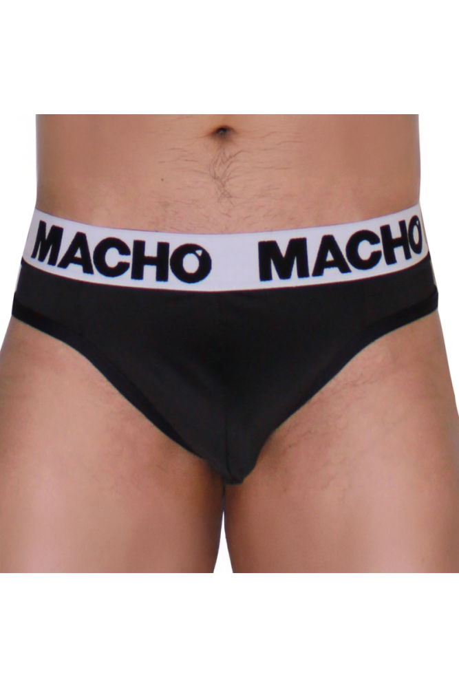 MACHO - MTG002 PERIZOMA NERO/NERO S