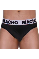 MACHO - MTG002 PERIZOMA NERO/NERO L