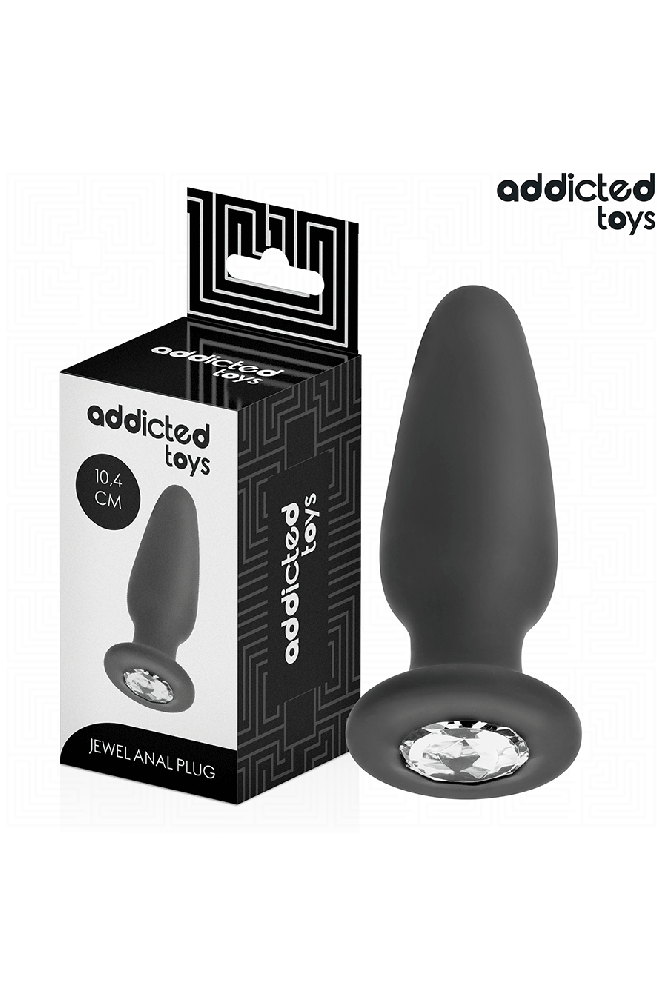 ADDICTED TOYS - PLUG ANALE CON GIOIELLO TAGLIA M 10