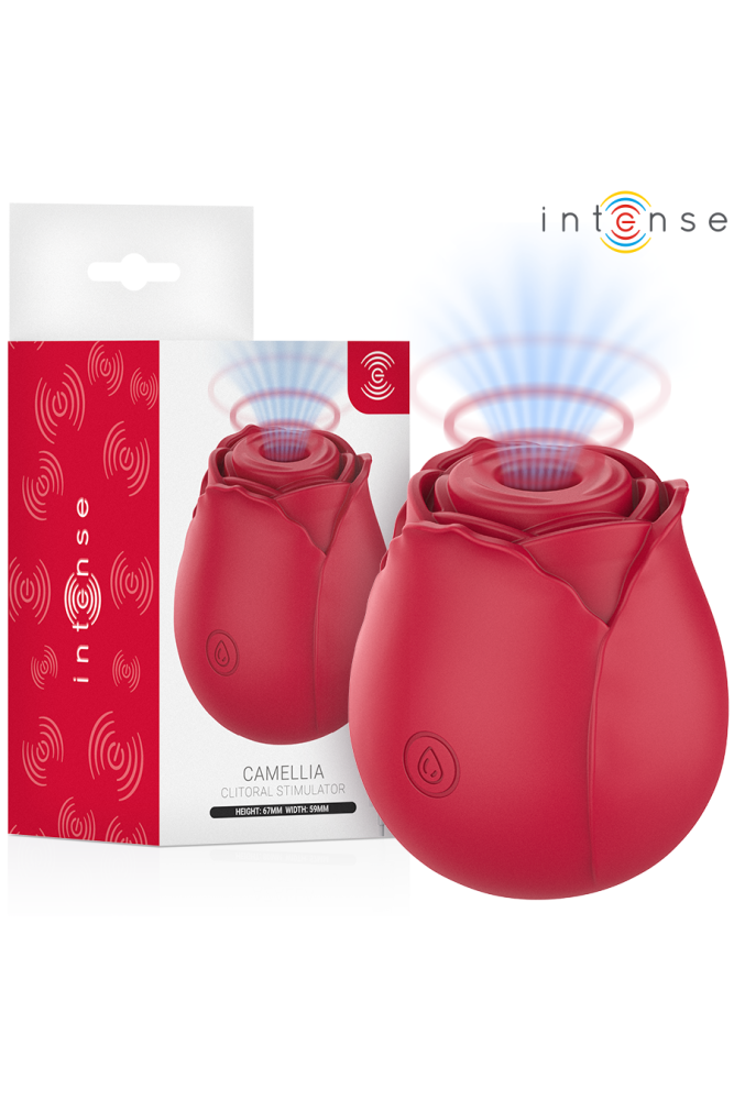 INTENSE - CAMELLIA ASPIRAZIONE CLITORIDEA ROSE BY WAVES BORDEAUX