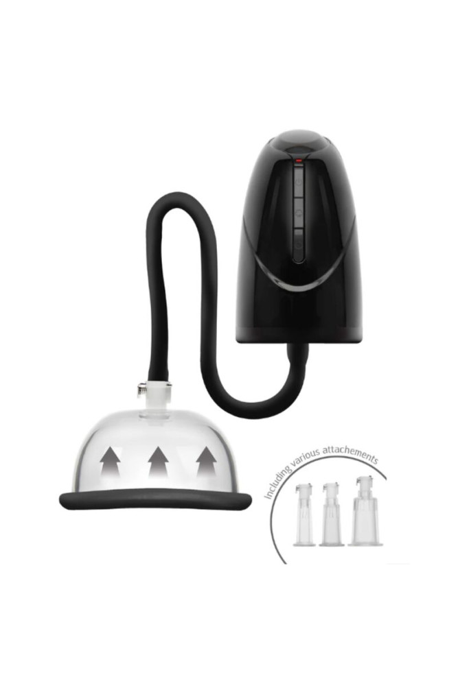 SHE.E.O - POMPA A VUOTO AUTOMATICA PER VAGINA E CLITORIDE NERA