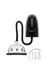 SHE.E.O - POMPA A VUOTO AUTOMATICA PER VAGINA E CLITORIDE NERA