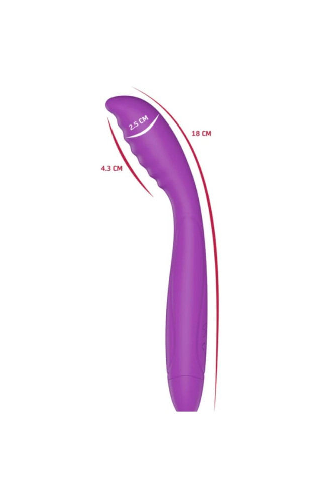 SHE.E.O - VIBRATORE VIOLA PER LA STIMOLAZIONE DEL PUNTO G
