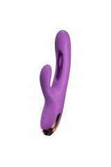 SHE.E.O - VIBRATORE PER IL PUNTO G A FORMA DI CONIGLIO CON MOVIMENTO DIGITALE VIOLA