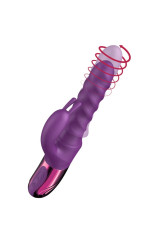 SHE.E.O - VIBRATORE A SPIRALE CON CONIGLIO VIOLA