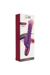 SHE.E.O - VIBRATORE A SPIRALE CON CONIGLIO VIOLA