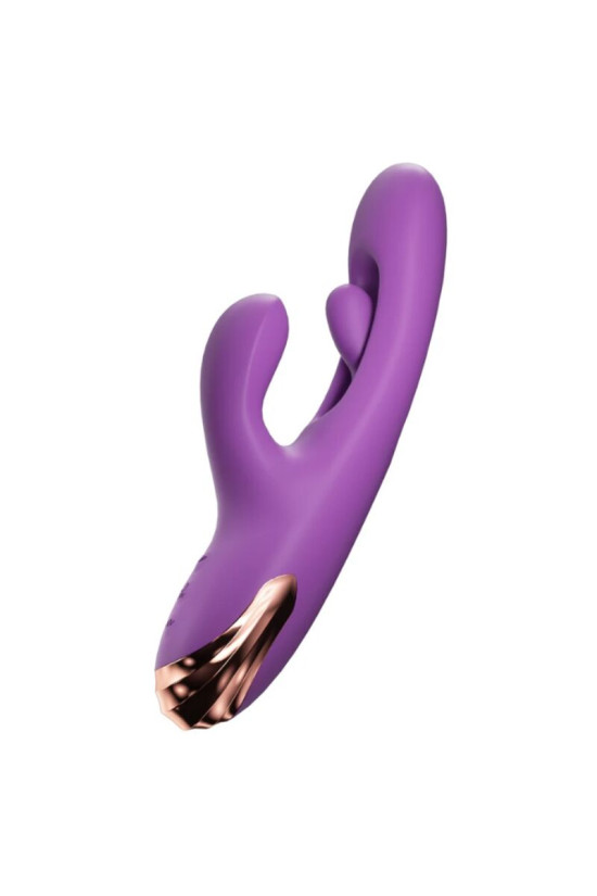 SHE.E.O - VIBRATORE PER IL PUNTO G A FORMA DI CONIGLIO CON MOVIMENTO DIGITALE VIOLA