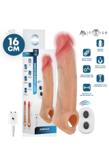 MR INTENSE - ARNOLD L GUAINA PER PENE VIBRANTE ULTRA-REALISTICA CON TELECOMANDO 16 CM -Ø- 4