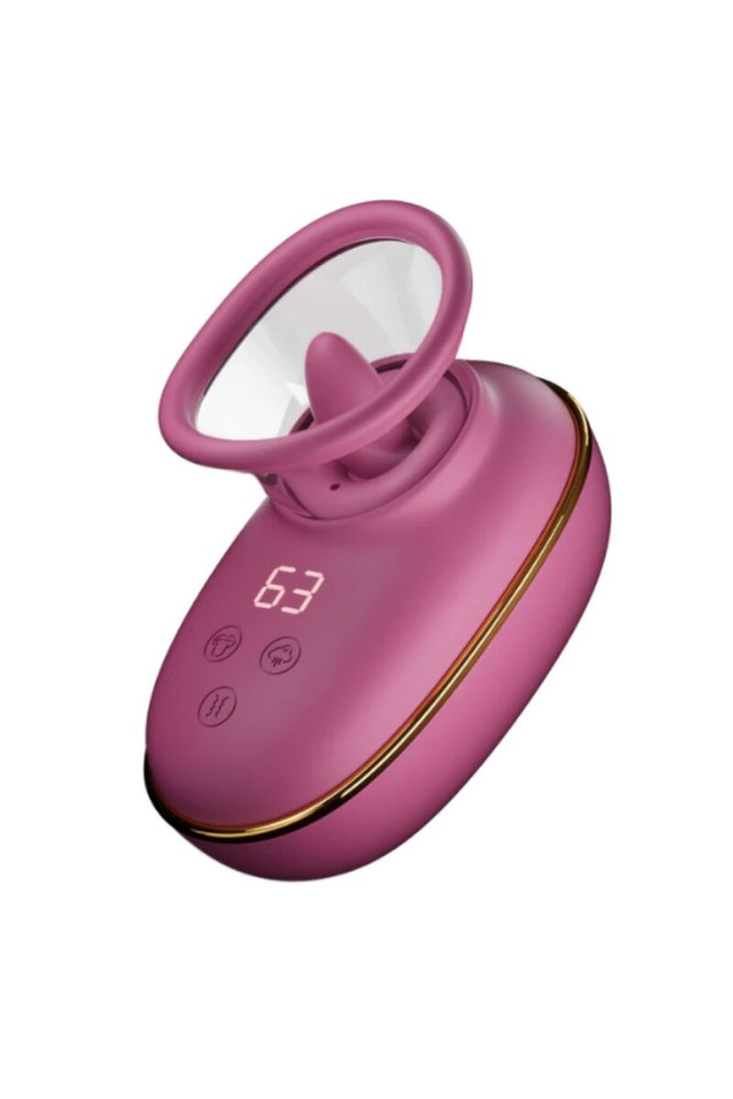 SHE.E.O - POMPA AUTOMATICA PER LA STIMOLAZIONE CLITORIDEA CON EFFETTO LECCHIO (VIOLA)