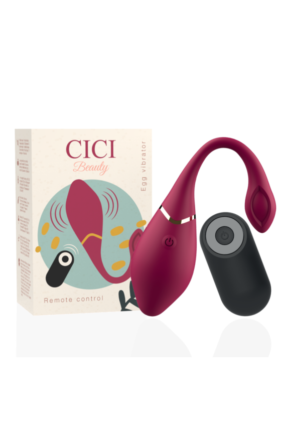 CICI BEAUTY - PREMIUM SILICONE UOVO VIBRATORE TELECOMANDO