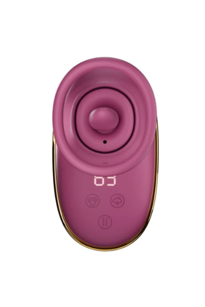 SHE.E.O - POMPA AUTOMATICA PER LA STIMOLAZIONE CLITORIDEA CON EFFETTO LECCHIO (VIOLA)