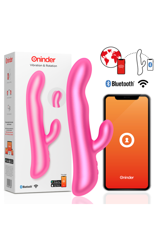 ONINDER - OSLO VIBRAZIONE E ROTAZIONE ROSA - APP GRATUITA