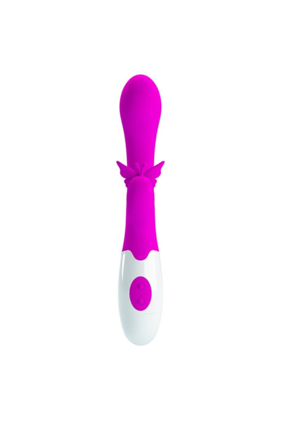 PRETTY LOVE - VIBRATORE A CONIGLIO BUTTERFLY KISS 30 FUNZIONI VIOLA