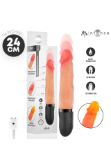 MR INTENSE - JEAN VIBRATORE UP&DOWN CON EFFETTO CALORE 24 CM -Ø- 3