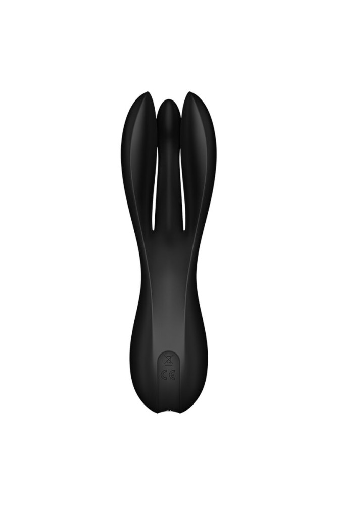 SATISFYER - VIBRATORE THREESOME 2 NERO