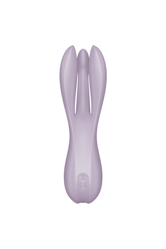 SATISFYER - VIBRATORE THREESOME 2 VIOLA