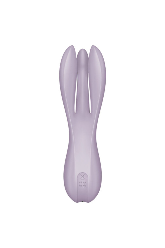 SATISFYER - VIBRATORE THREESOME 2 VIOLA