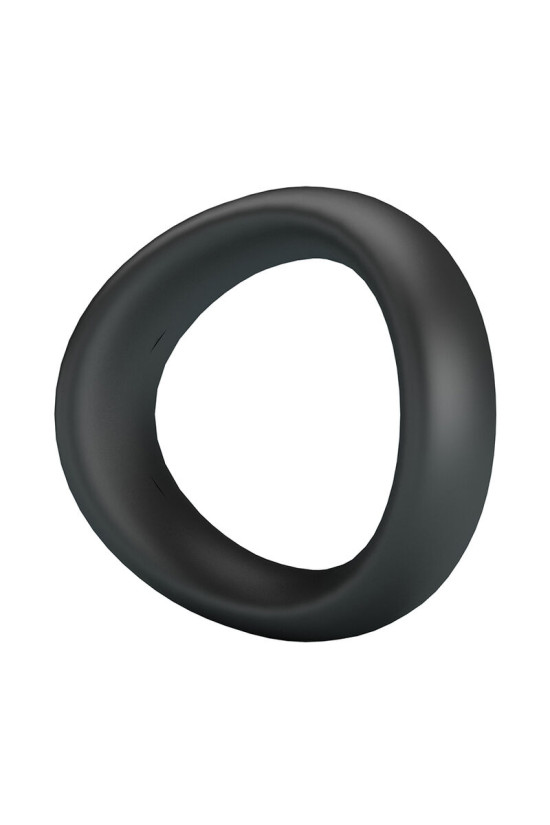 CRAZY BULL - VALEN ANELLO PER PENE ERGONOMICO IN SILICONE NERO