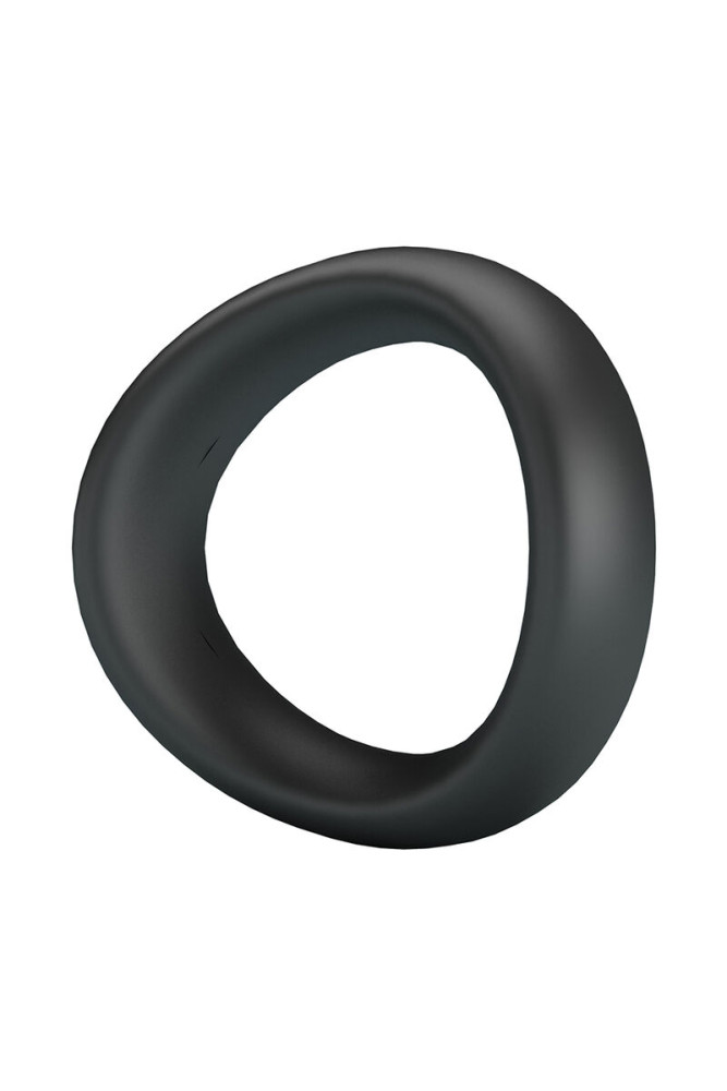CRAZY BULL - VALEN ANELLO PER PENE ERGONOMICO IN SILICONE NERO