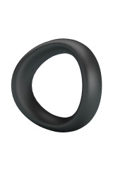 CRAZY BULL - VALEN ANELLO PER PENE ERGONOMICO IN SILICONE NERO