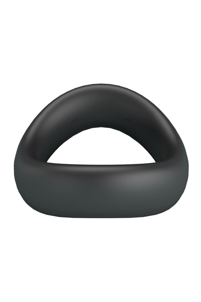 CRAZY BULL - VALEN ANELLO PER PENE ERGONOMICO IN SILICONE NERO