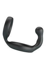 CRAZY BULL - ANELLO DOPPIO PER PENE E TESTICOLI FLORIAN NERO