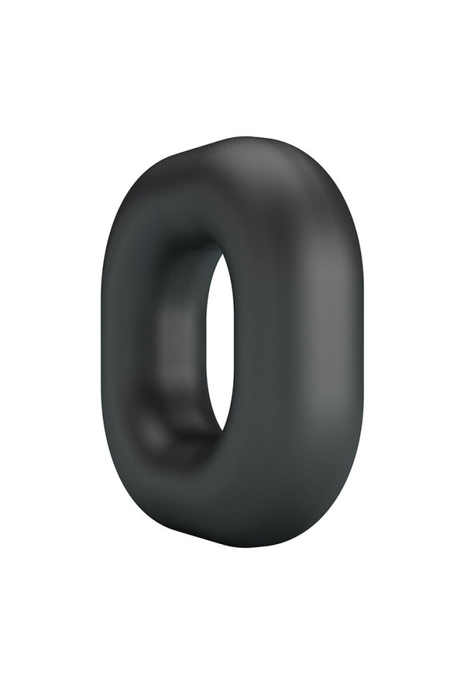 CRAZY BULL - ANELLO PER PENE WALDEN IN SILICONE SUPER MORBIDO NERO
