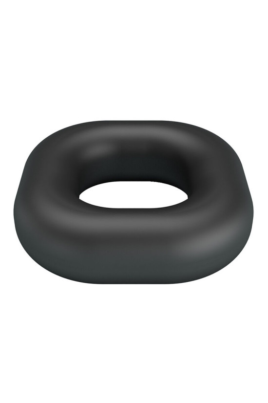 CRAZY BULL - ANELLO PER PENE WALDEN IN SILICONE SUPER MORBIDO NERO