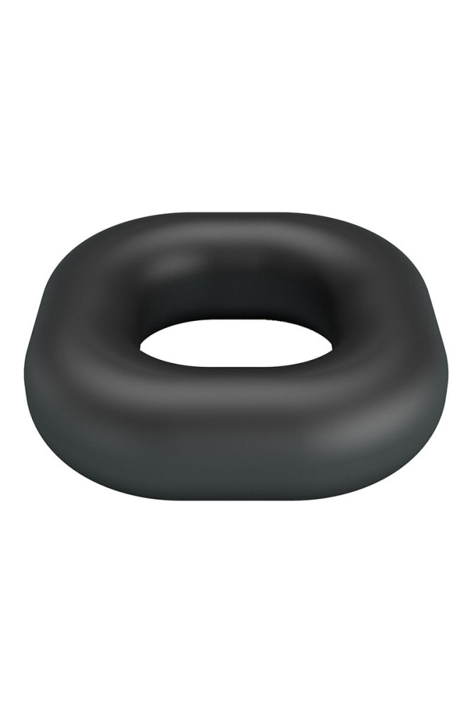 CRAZY BULL - ANELLO PER PENE WALDEN IN SILICONE SUPER MORBIDO NERO