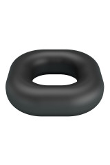 CRAZY BULL - ANELLO PER PENE WALDEN IN SILICONE SUPER MORBIDO NERO