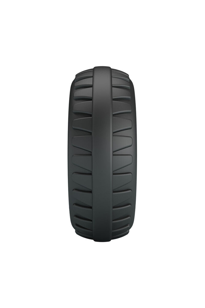 CRAZY BULL - ANELLO PER PENE IN SILICONE TESTURIZZATO MERRITT NERO