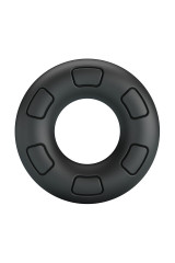 CRAZY BULL - ANELLO PER PENE IN SILICONE SUPER MORBIDO BERTRAM NERO