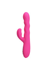 PRETTY LOVE - VIBRATORE A CONIGLIO MULTIFUNZIONE INVERNALE CON DISPLAY LED ROSA