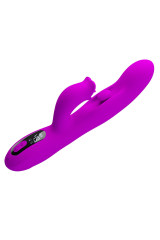 PRETTY LOVE - VIBRATORE OSCILLANTE YALANDA RABBIT CON DISPLAY LED VIOLA