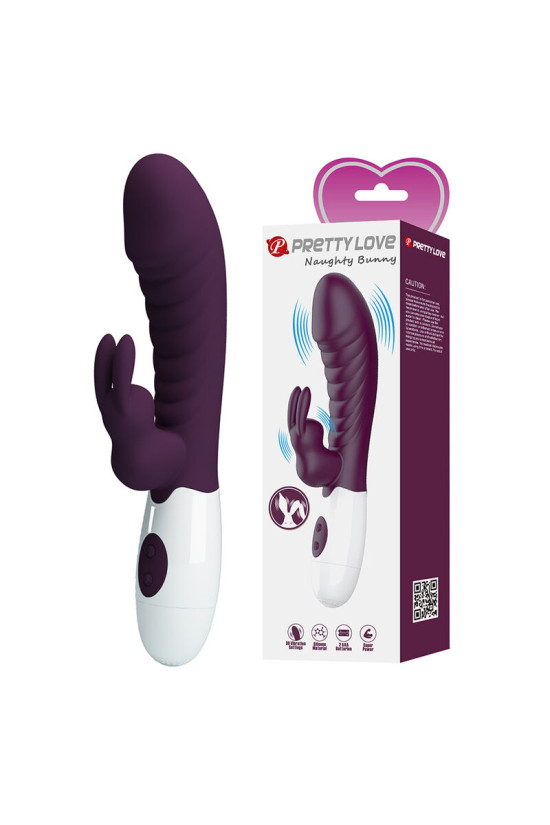 PRETTY LOVE - VIBRATORE A CONIGLIO NAUGHTY BUNNY A 30 FUNZIONI