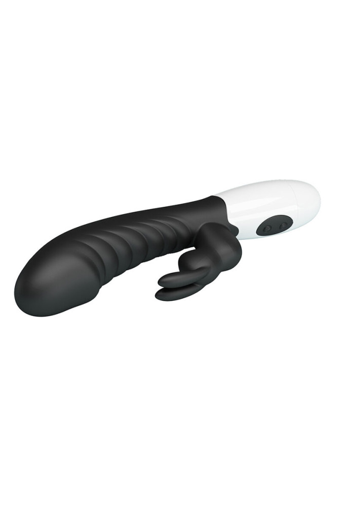 PRETTY LOVE - VIBRATORE A CONIGLIO NAUGHTY BUNNY CON 30 FUNZIONI NERO
